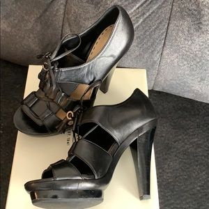 Gorgeous black Coach pumps!!